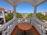 La Hacienda vacation rental condo 10 - balcony beach and pool view